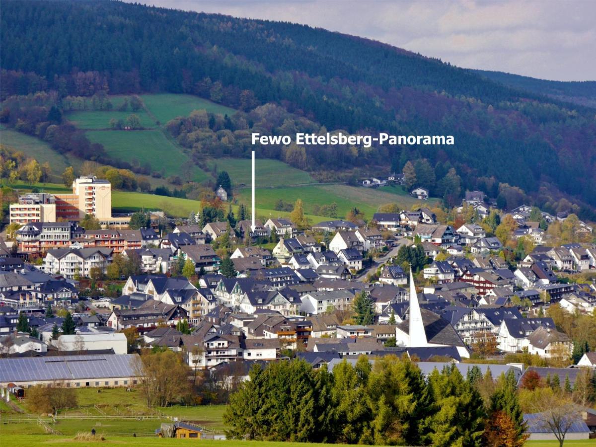Komfort-Fewo Ettelsberg-Panorama Willingen  Exteriör bild